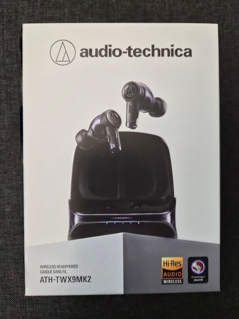 audio-technica ワイヤレスイヤホン ATH-TWX9MK2