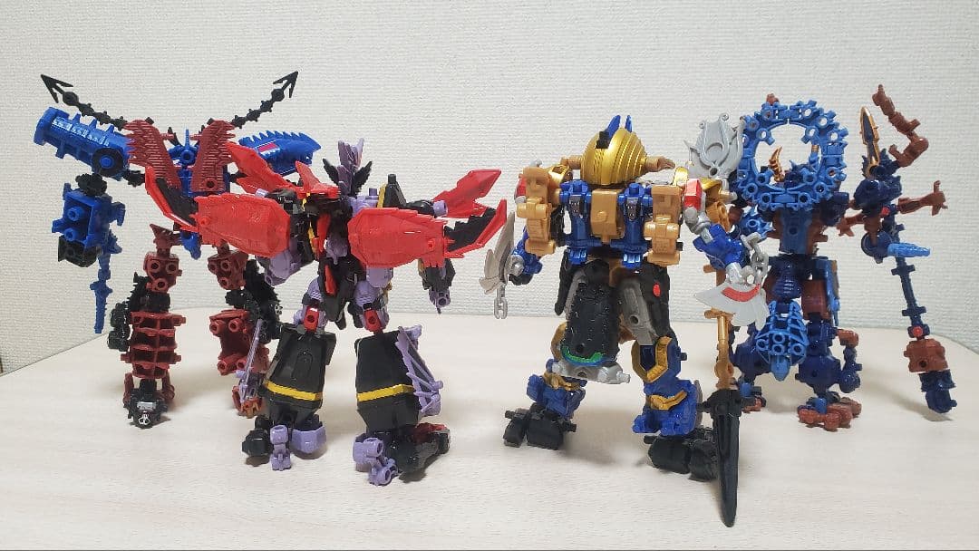 【3/22まで限定値引き】食玩ムゲンバインシリーズ4体セット