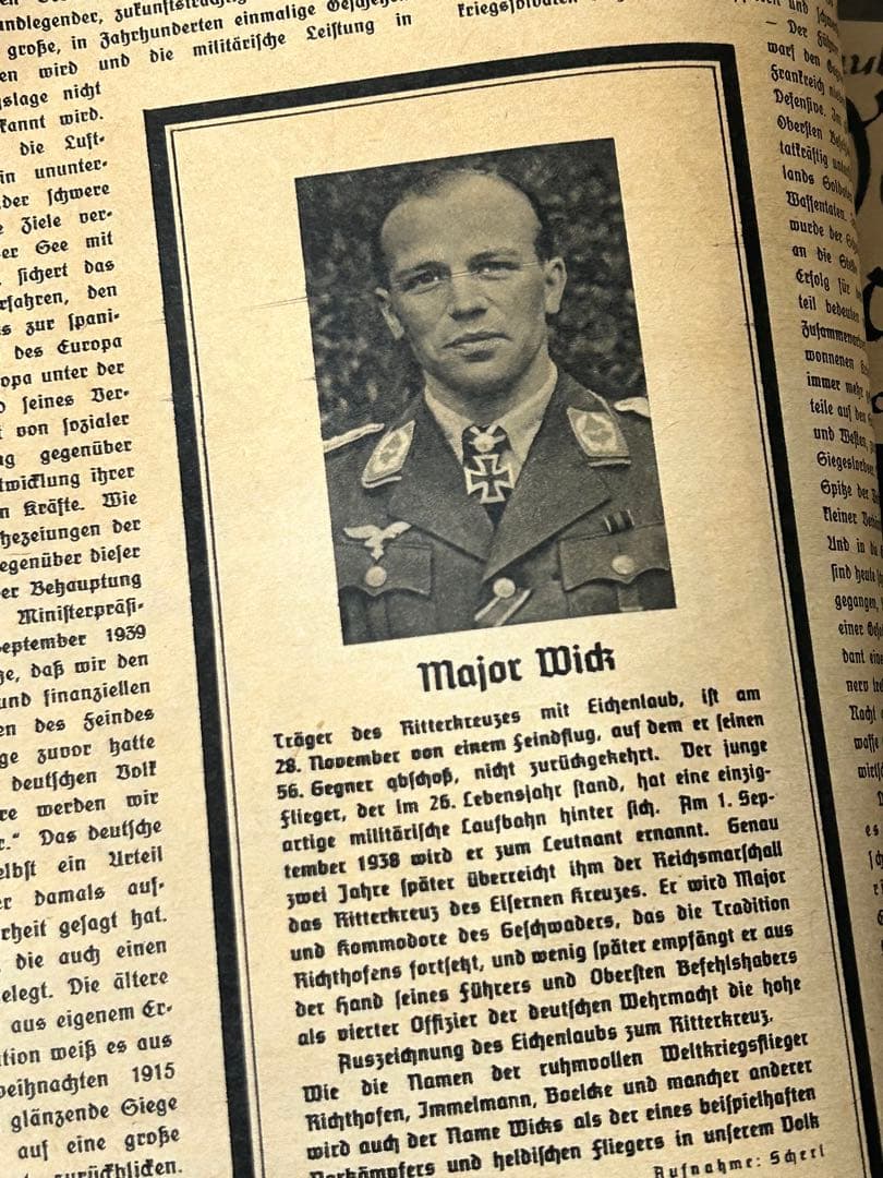 ドイツ国防軍機関誌Die Wehrmacht 26号 1940年12月