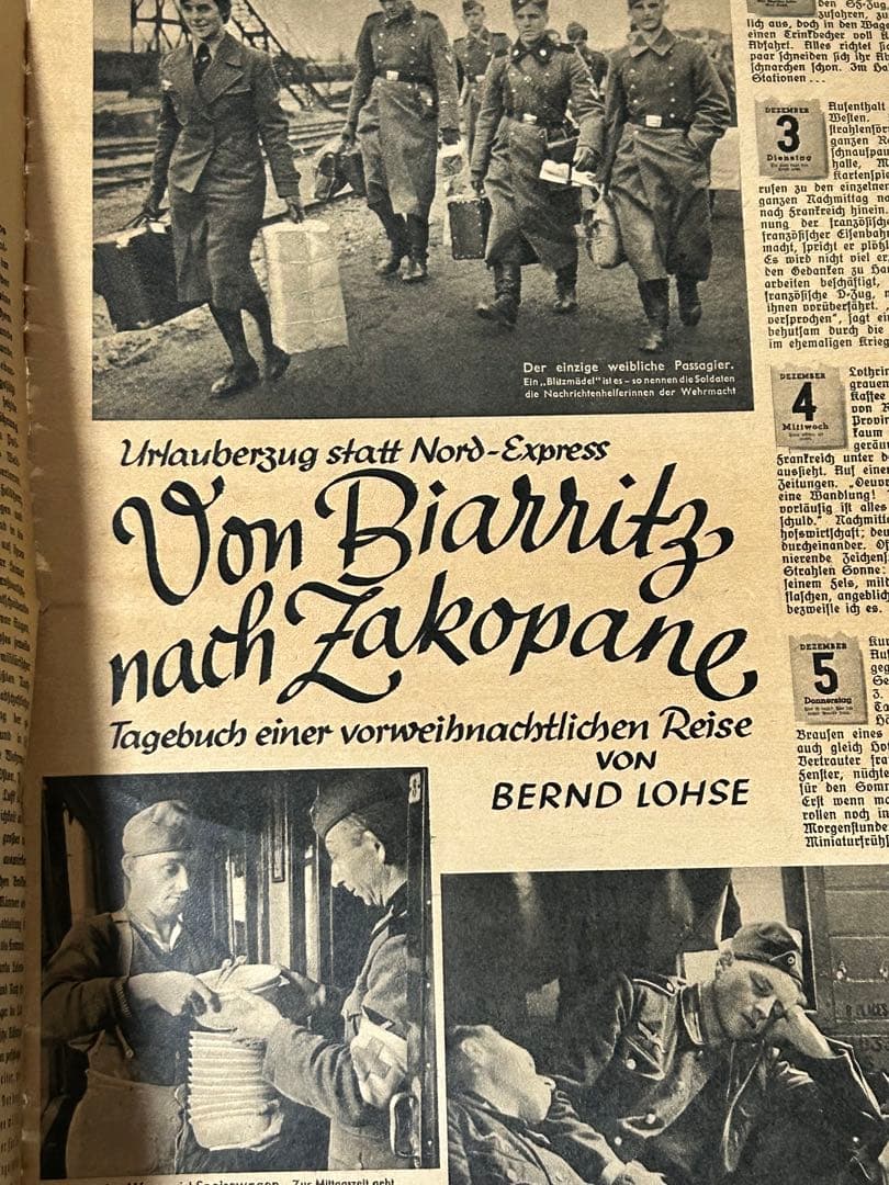 ドイツ国防軍機関誌Die Wehrmacht 26号 1940年12月