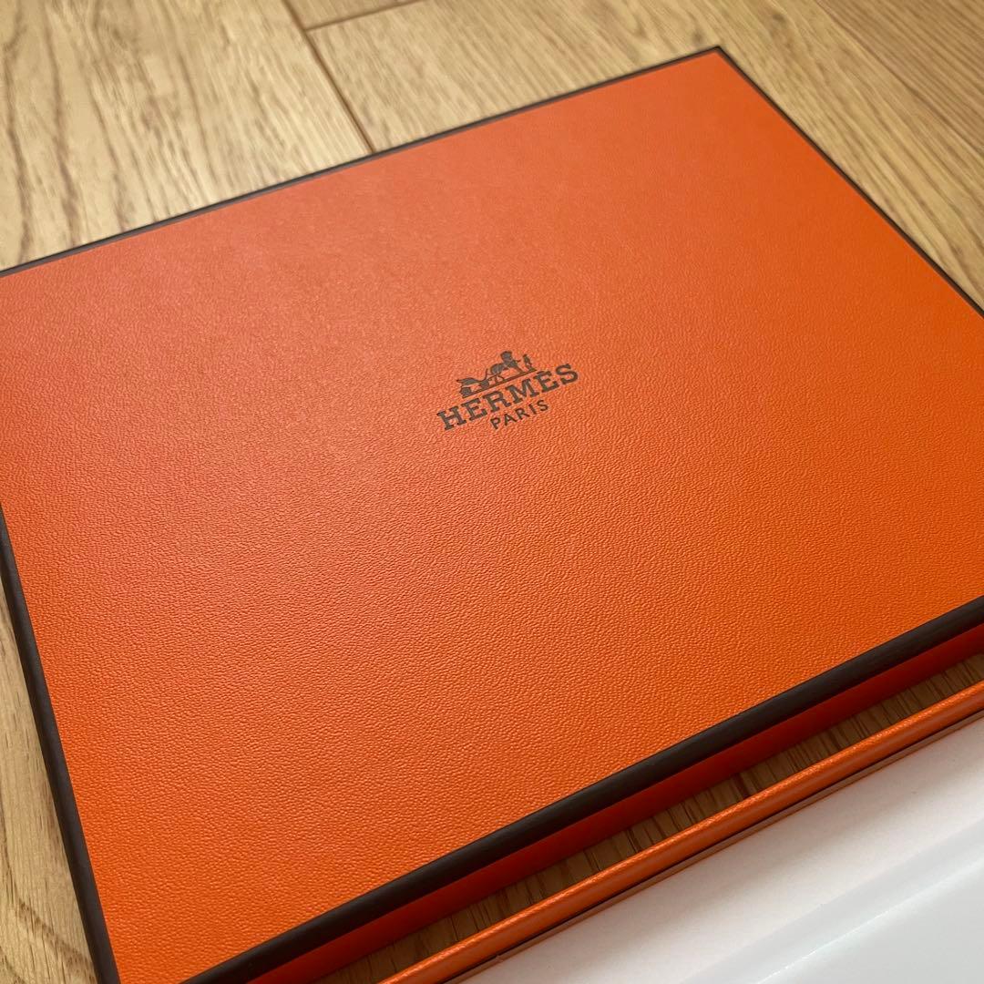 HERMES エルメス　シェーヌダンクル　スクエアプレート　プレート　皿