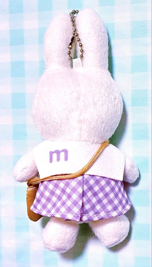 ミッフィ　miffy zakkaフェスタ チェックドレスマスコット