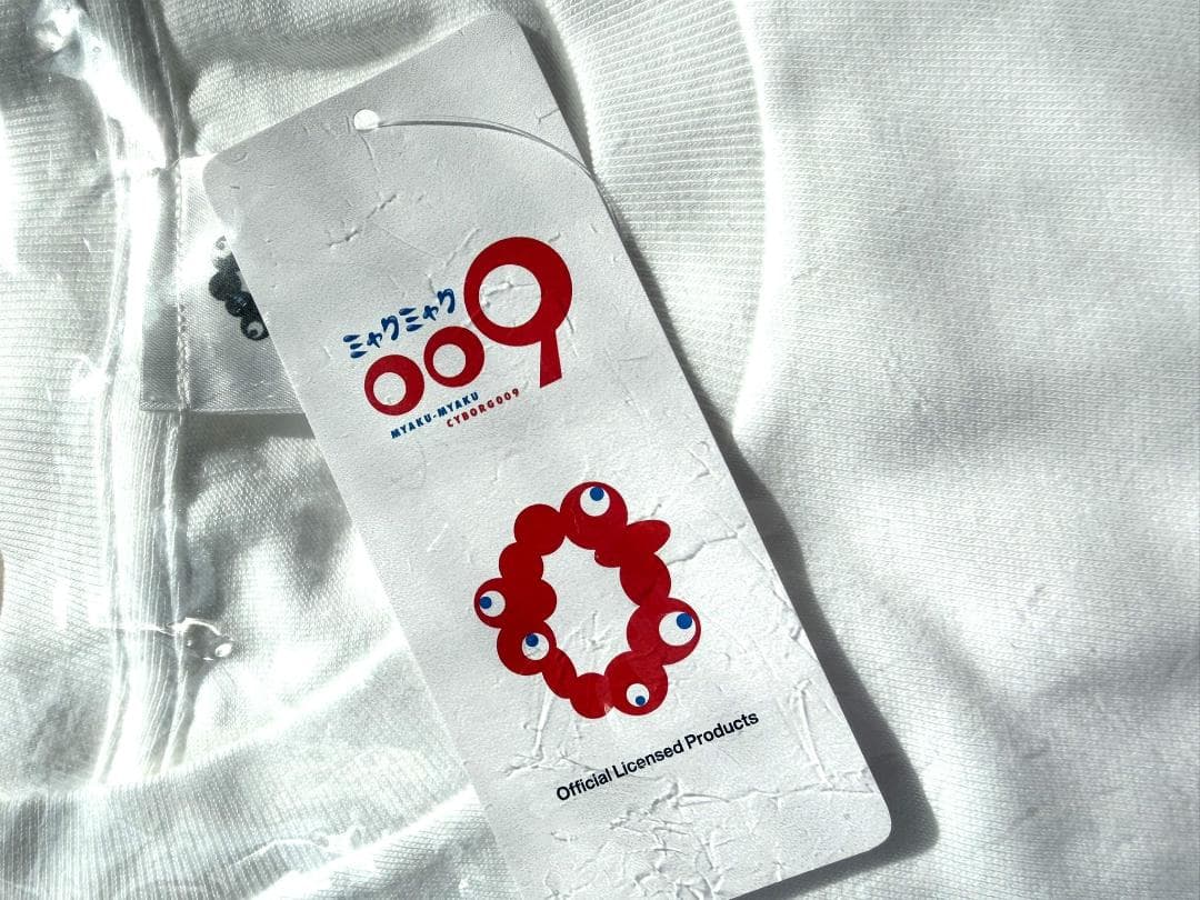 ミャクミャク サイボーグ009 コラボTシャツ ホワイト EXPO 2025