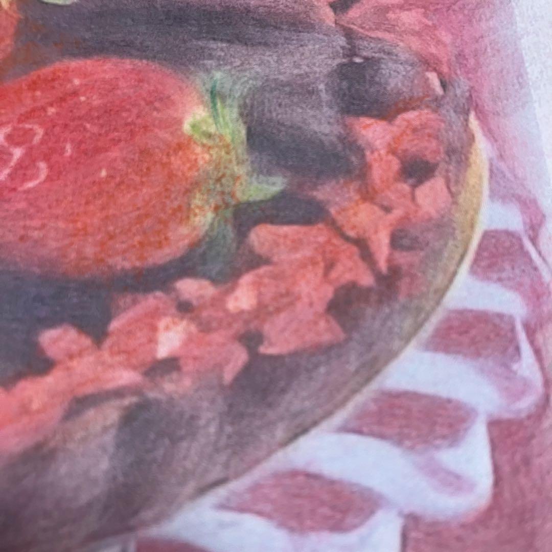 スイーツアート6 パステル画　額縁寸法32.7㎝×24.0㎝×1.5㎝