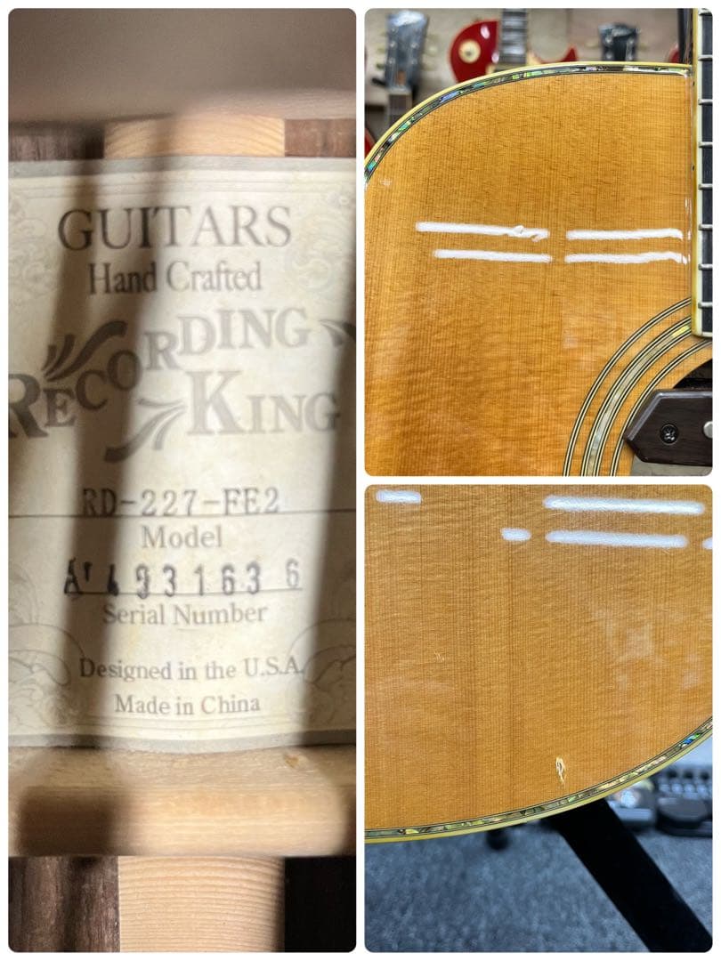 【11739】Recording King RD-227-FE2 オール単板