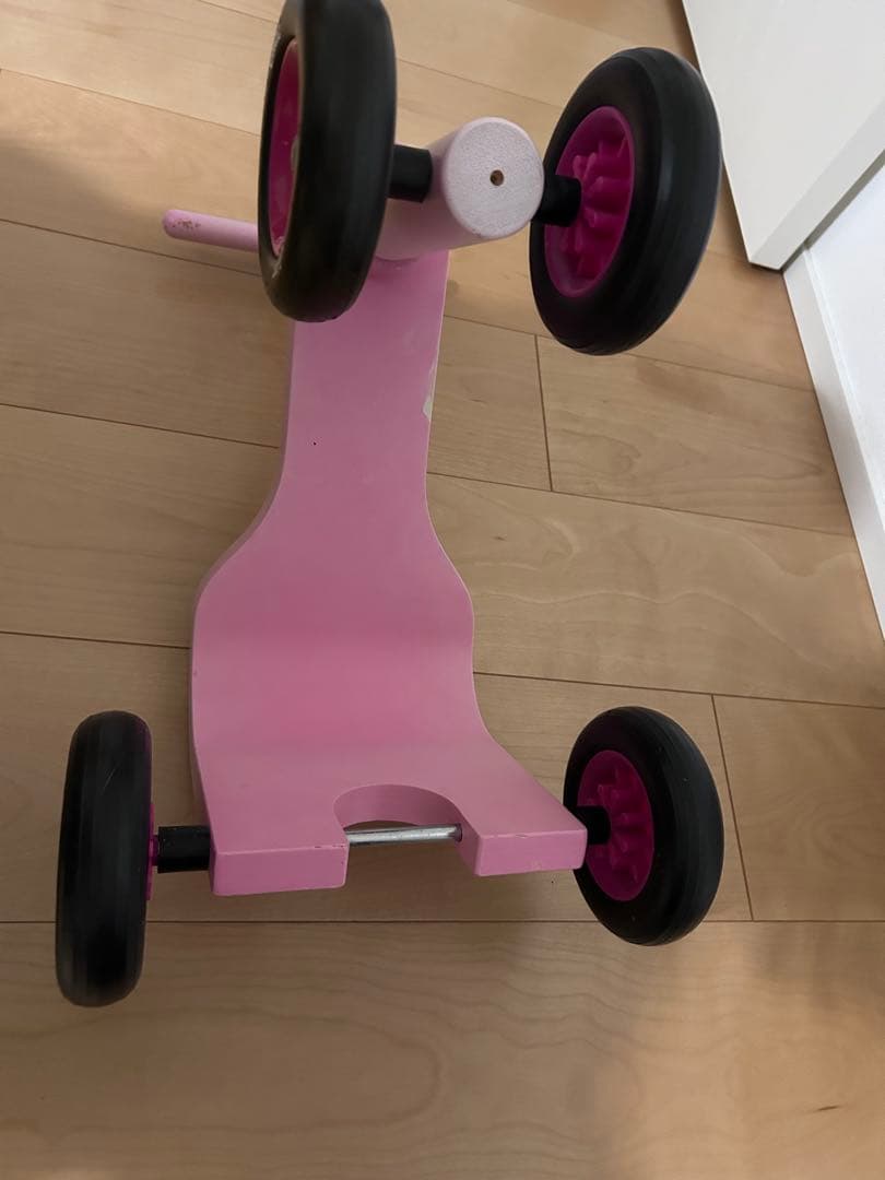 Vilac プッシュバイク 三輪車 ピンク