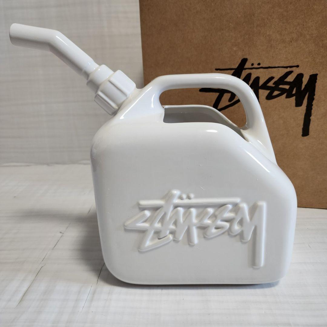 テューシー STUSSY ガス缶 デザイン セラミック フラワーベース 花瓶