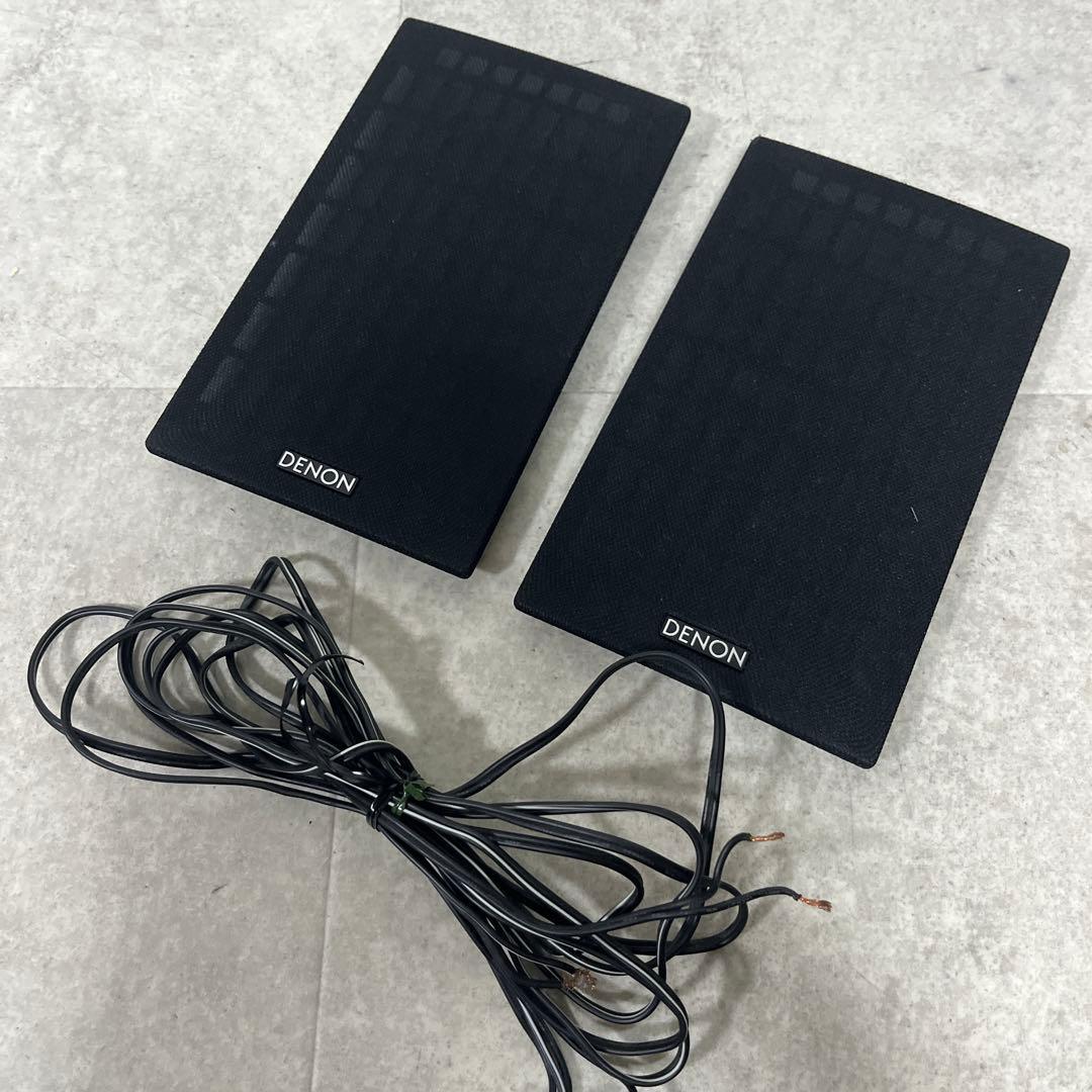 DENON スピーカーシステム ペア SC-M39 木目 ブックシェルフ（良品）