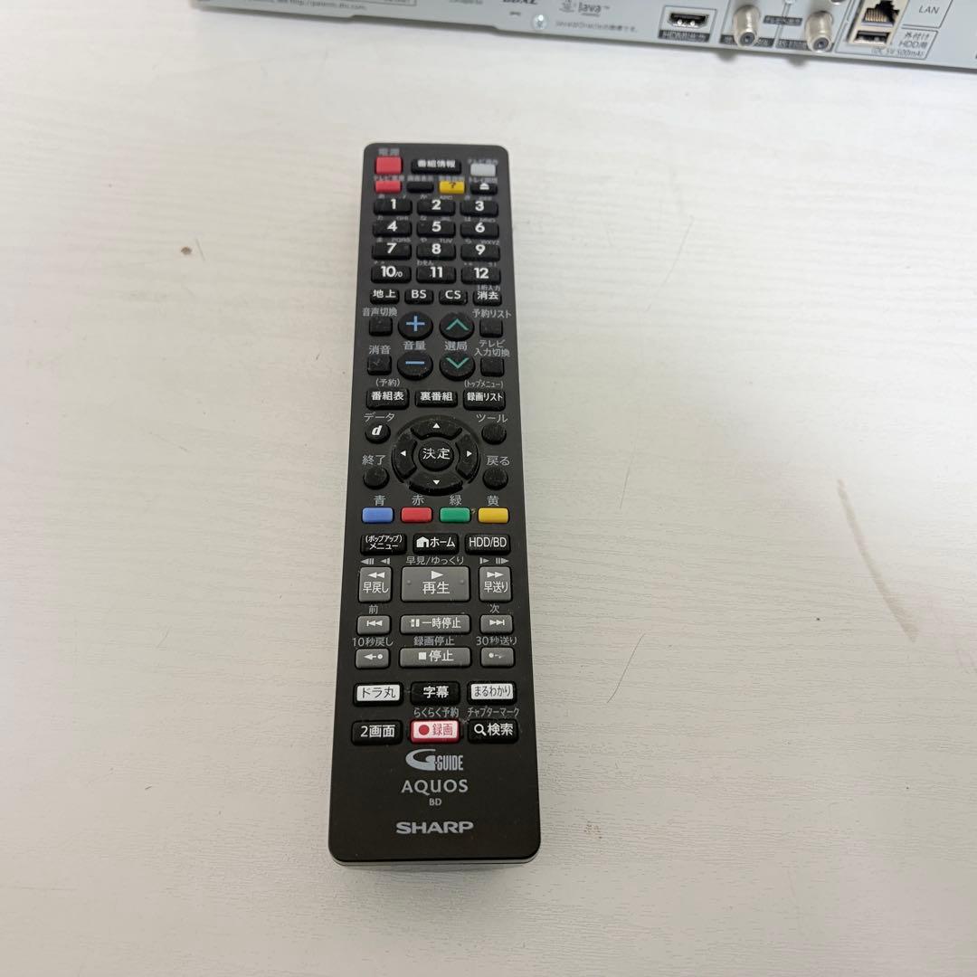 SHARP シャープ⭐️ブルーレイレコーダー　2B-C05DW1 2021年製