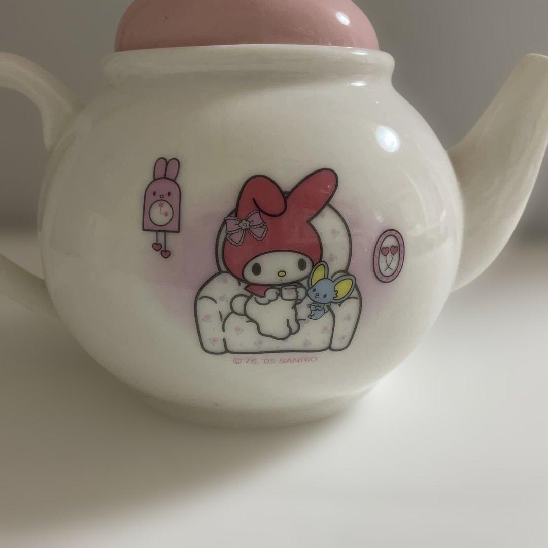 サンリオ マイメロディ ティーポットセット　2005 レトロ　レア　希少