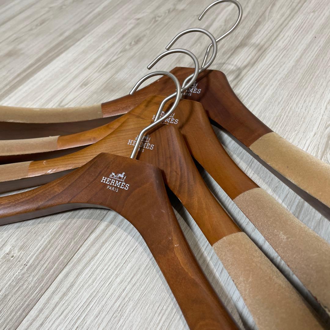 非売品　エルメスHERMES 木製ハンガー