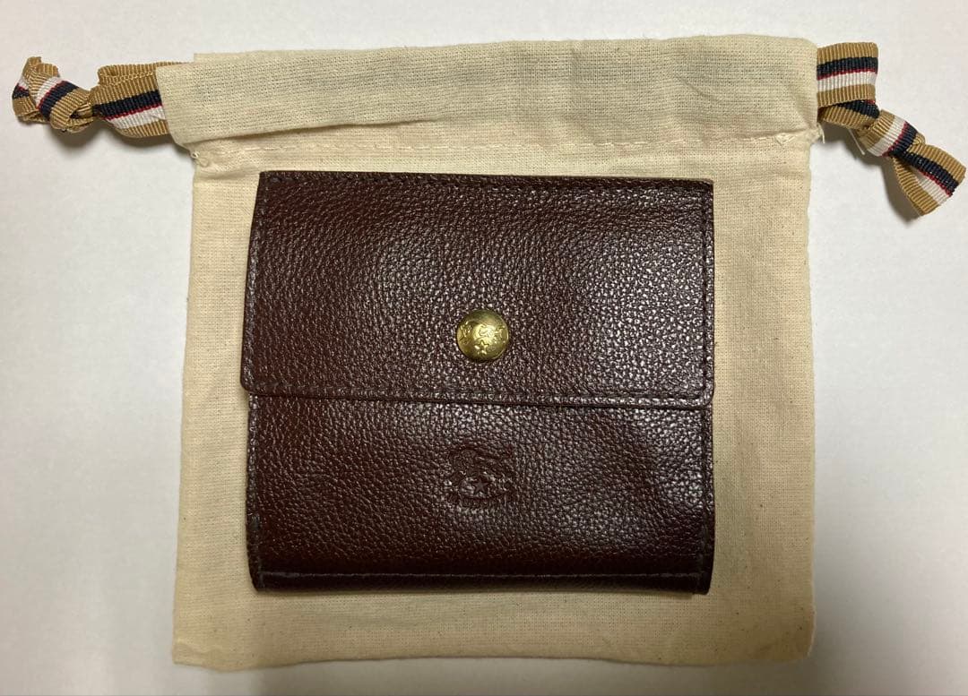 イルビゾンテ 革財布 ダークブラウン