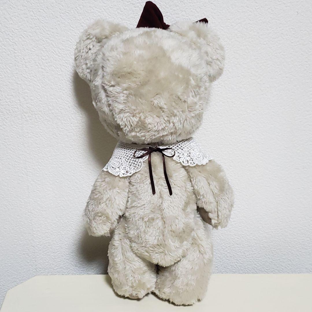 No.663 テディベア　BD 2025.12.26 ライトベージュ×つけ襟