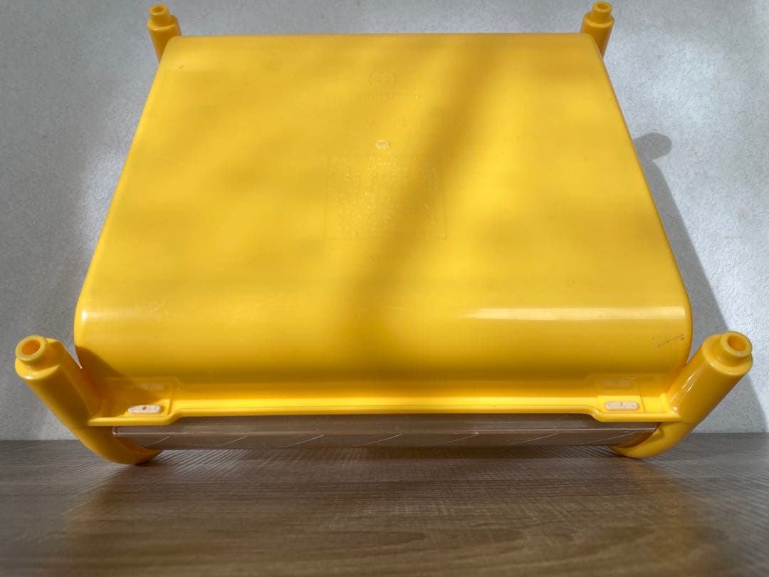 ☆ フードケース 調味料入れ 調味料ケース 昭和レトロポップ イエロー 黄色 ☆