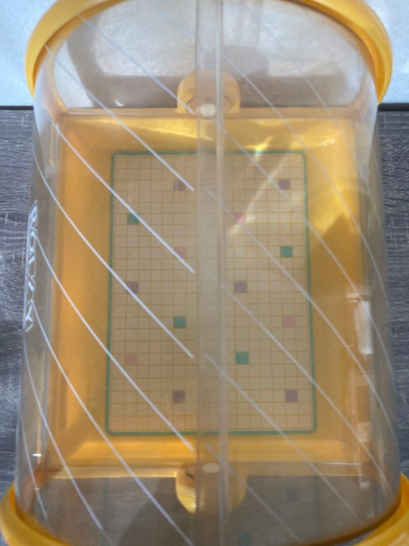 ☆ フードケース 調味料入れ 調味料ケース 昭和レトロポップ イエロー 黄色 ☆