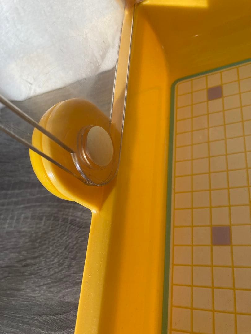 ☆ フードケース 調味料入れ 調味料ケース 昭和レトロポップ イエロー 黄色 ☆