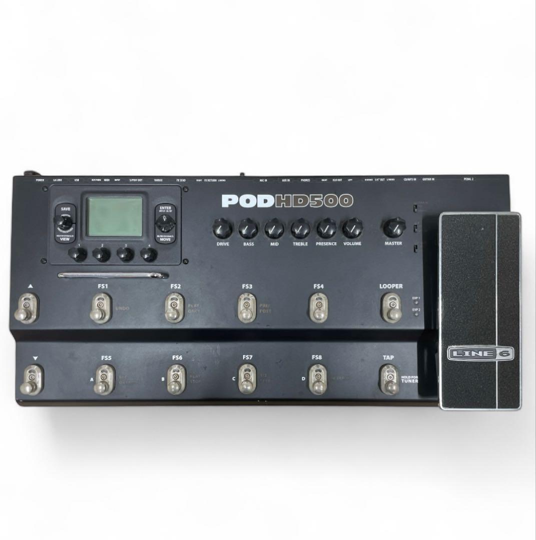 ジャンクLine 6 POD HD500 (ボード、ケース付き)
