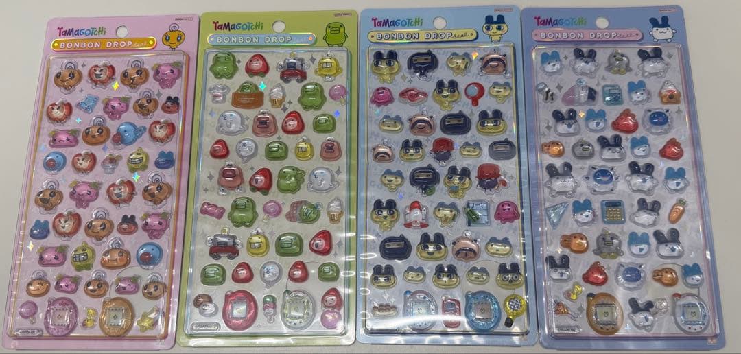 たまごっち ボンボンドロップシール ４種セット 正規品