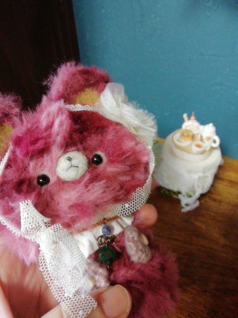 編みぐるみ♡ハムスター꒰ ᐢ⸝⸝•༝•⸝⸝ᐢ ꒱ティータイム