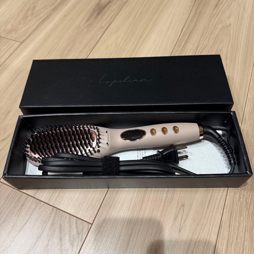 【新品・未使用】Lupilina ルピリー ヒートブラシ ヘアアイロン ブラシ