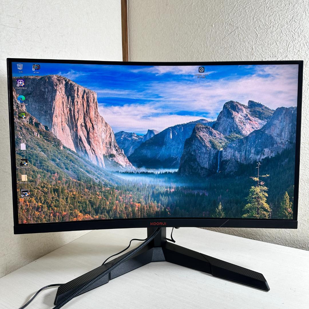 KOORUI 24E6C 24型 ゲーミングモニター