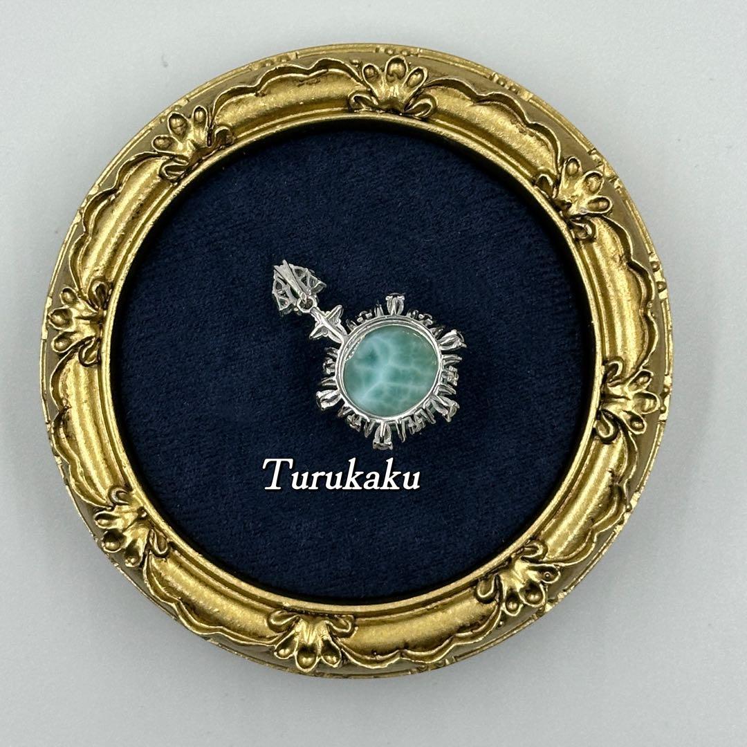 ラリマー S925 ペンダントトップ 高品質 シルバー925 新品