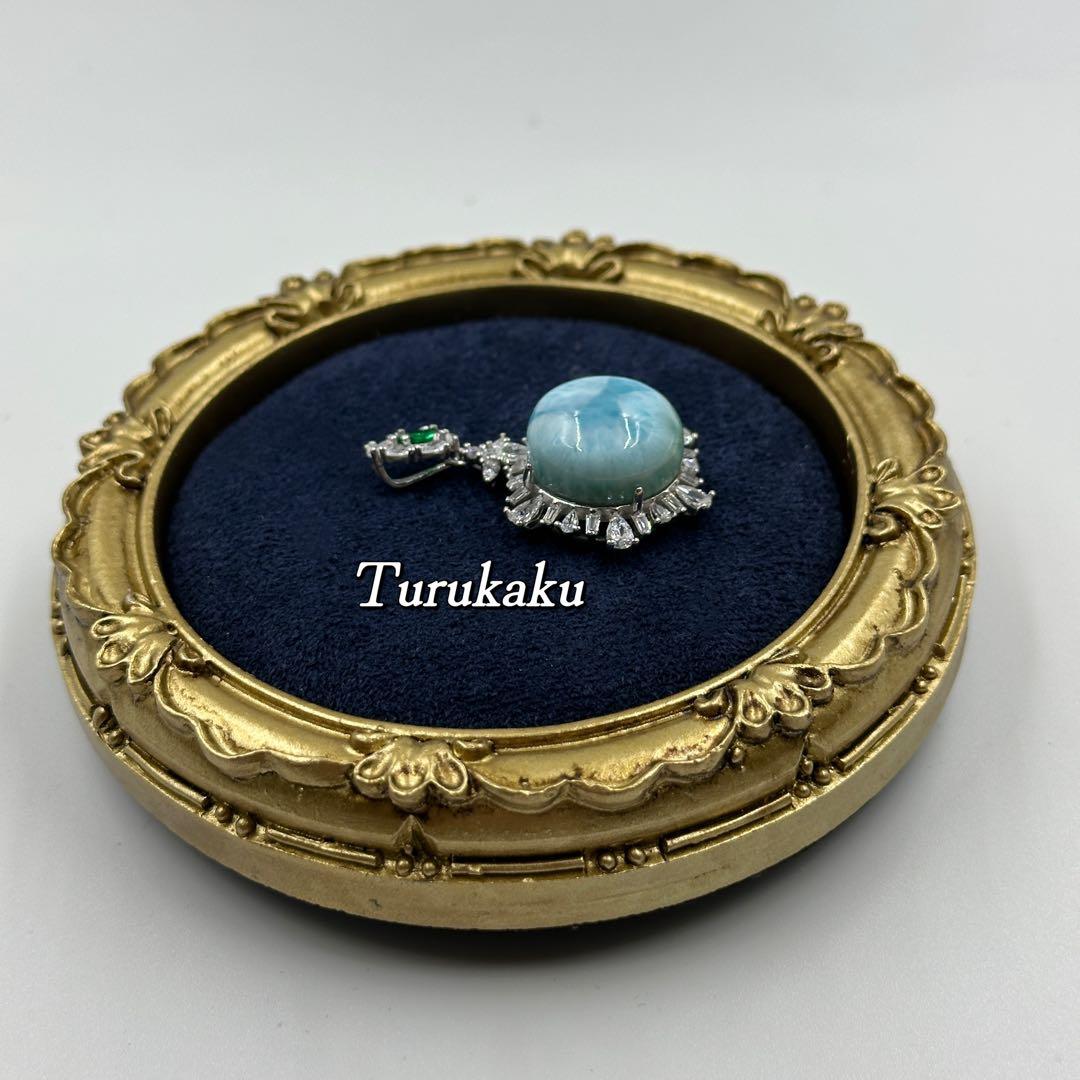 ラリマー S925 ペンダントトップ 高品質 シルバー925 新品