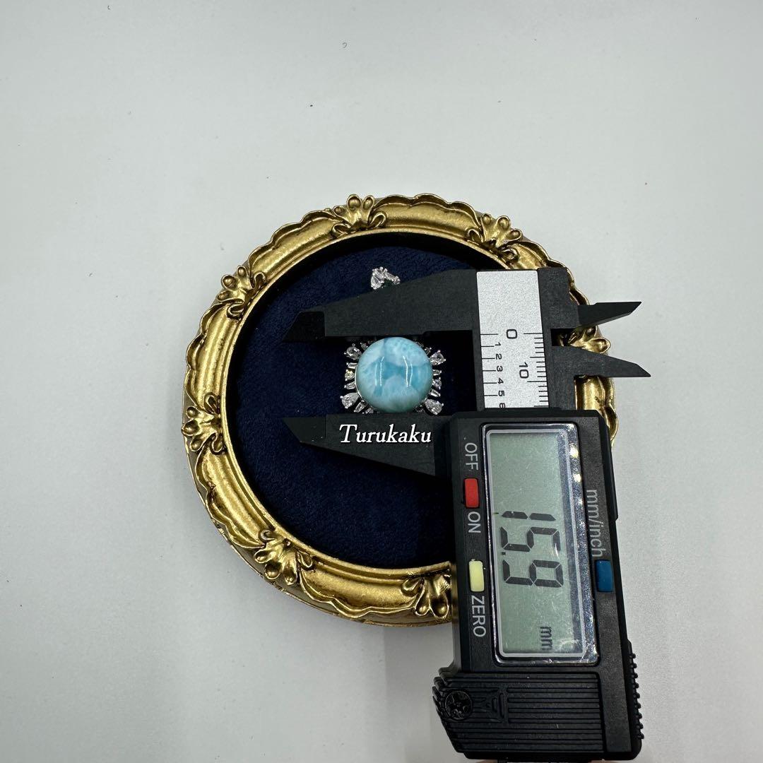 ラリマー S925 ペンダントトップ 高品質 シルバー925 新品