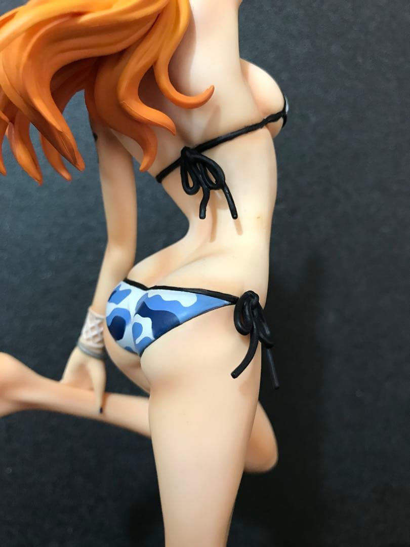 ワンピース ナミ フィギュア　リペイント　 オークション