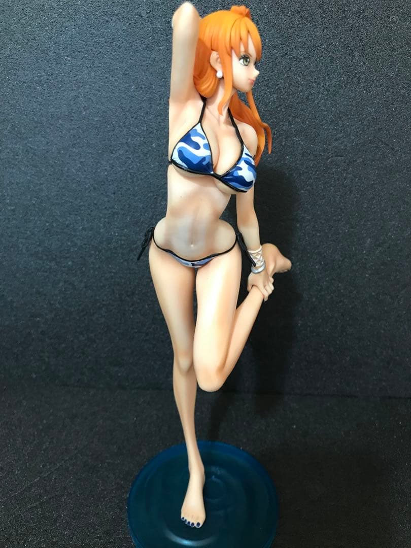 ワンピース ナミ フィギュア　リペイント　 オークション