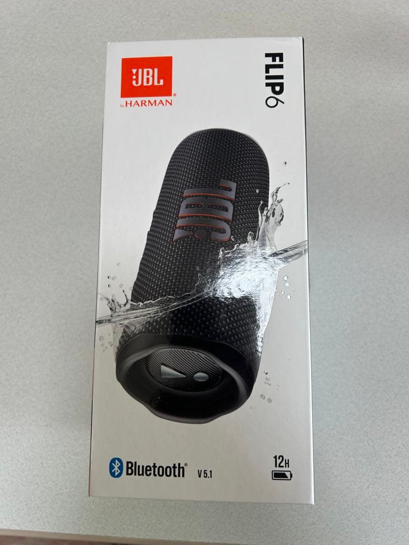 JBL FLIP 6 ブラック ワイヤレススピーカー