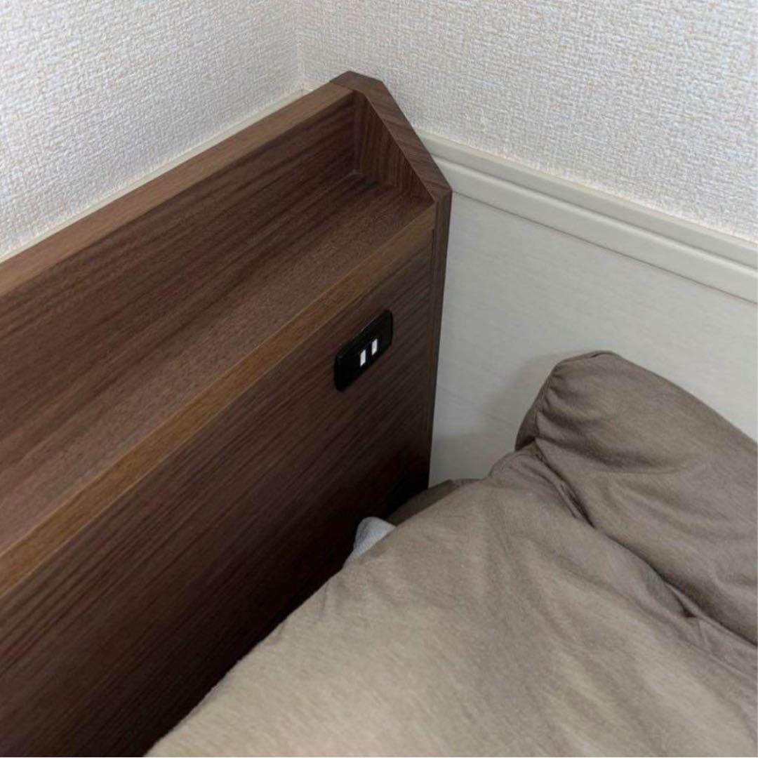 ニトリ　シングルサイズ　ベッドフレーム　大容量収納　指定地域送料無料