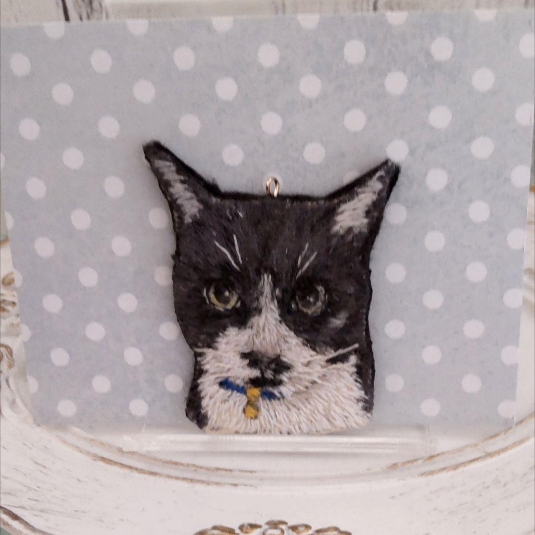 刺繍アート 犬猫モチーフ