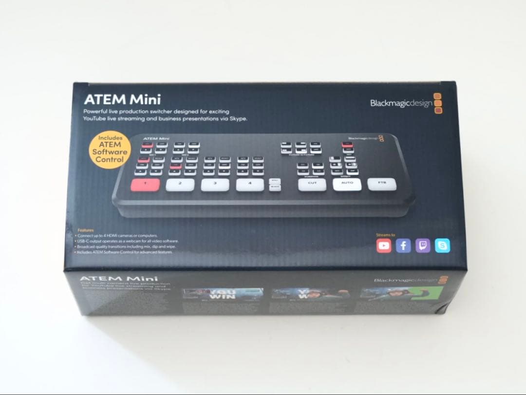 ATEM mini スイッチャー