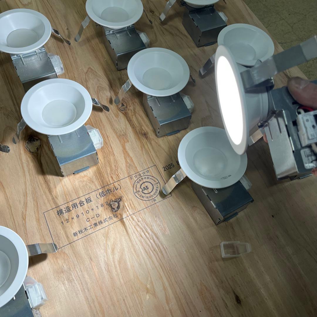 【シミズ】ODELIC ダウンライト OD261892 昼白色 12個