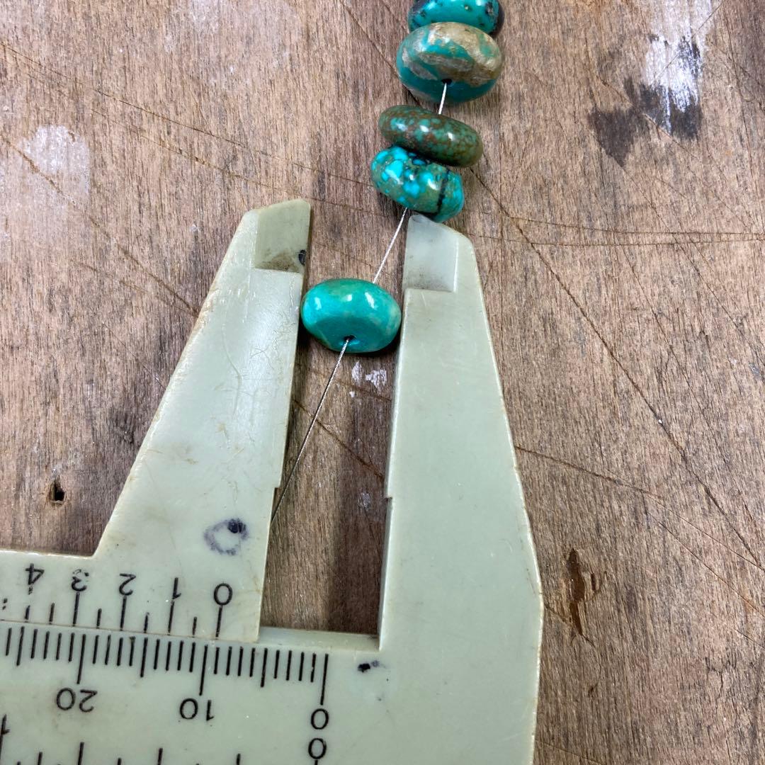 ターコイズ トルコ石 連材 インディアンジュエリー
