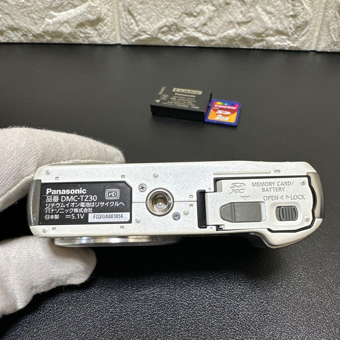 パナソニックPanasonicLUMIX DMC-TZ30 動作確認済　中古品