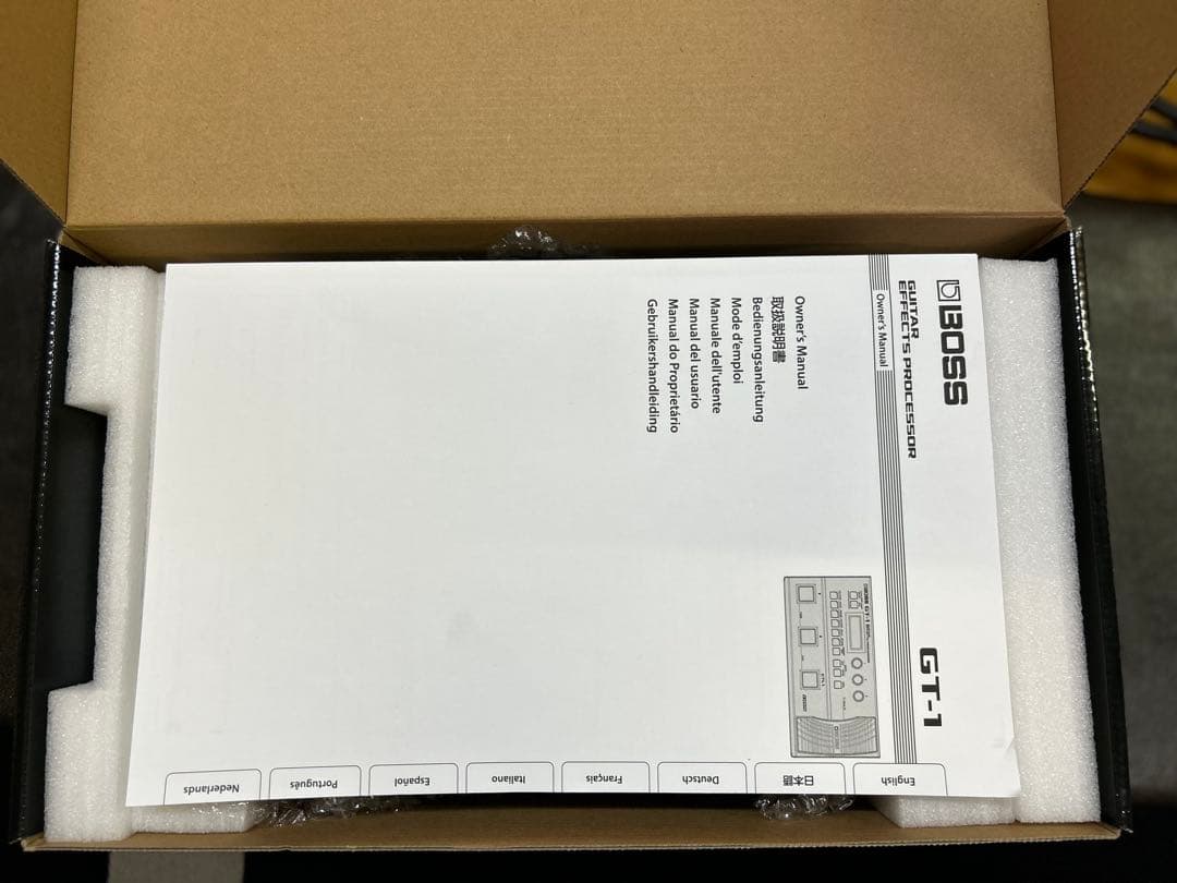 極美品！BOSS GT-1 ＋純正アダプターPSA-100S＋取扱説明書＋元箱