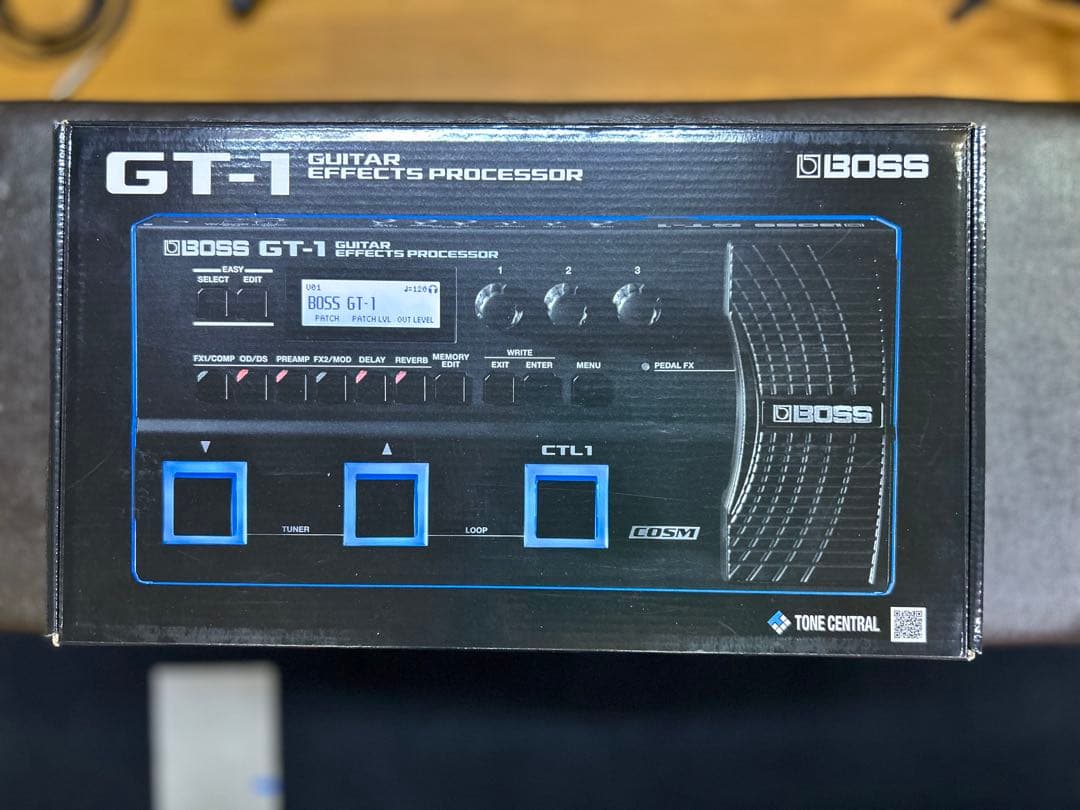 極美品！BOSS GT-1 ＋純正アダプターPSA-100S＋取扱説明書＋元箱