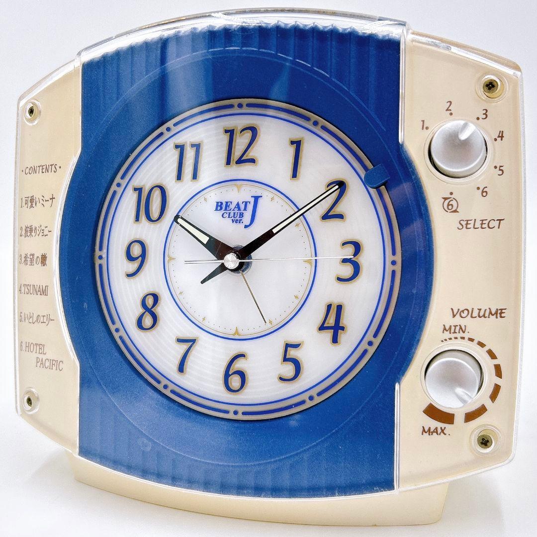 【極美品 激レア】 サザンオールスターズ 目覚まし時計 楽曲6曲 QM735L