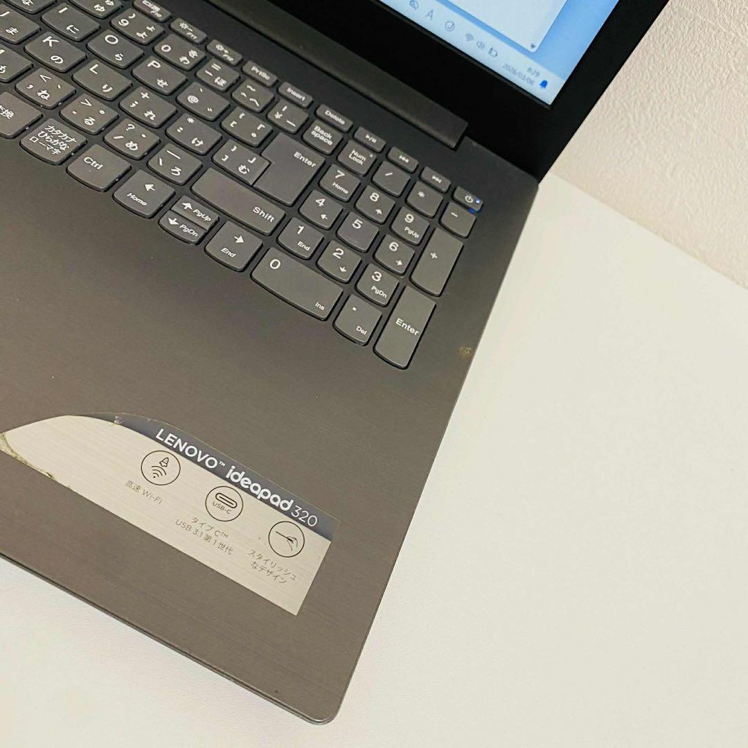 Y143 LENOVOノートパソコンSSDメモリ12G高速WEBカメラWin11