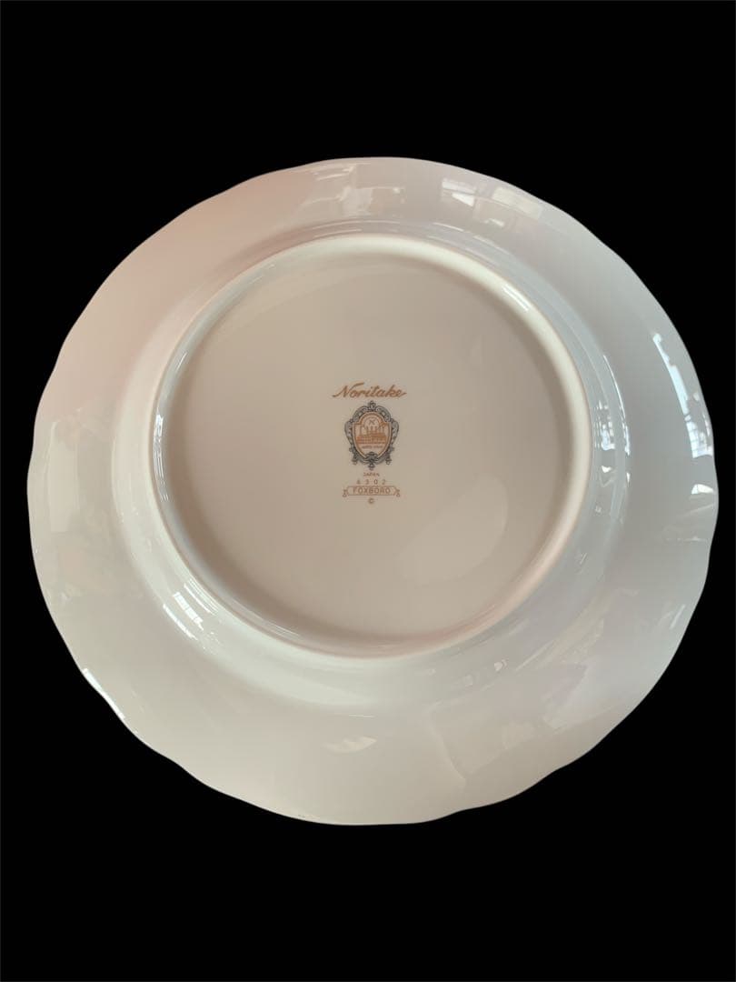 ノリタケ　ダイヤモンドコレクション　フォックスボロプレート 21cm