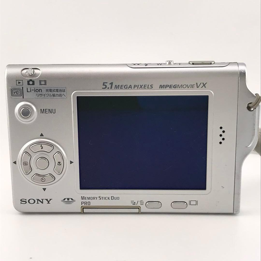 実写美⭕️【動作確認済】SONY Cyber-shot DSC-T7 シルバー