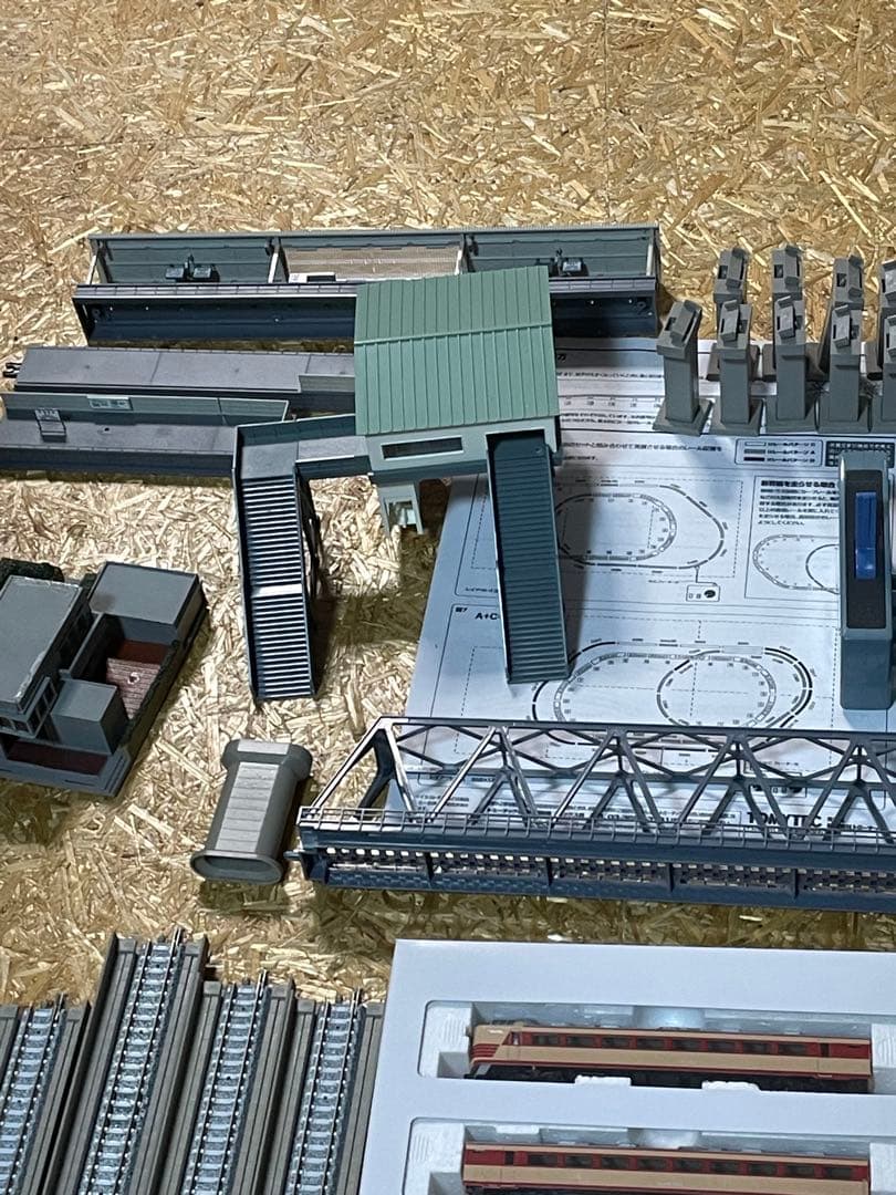 Nゲージ TOMIX立体交差レールセット