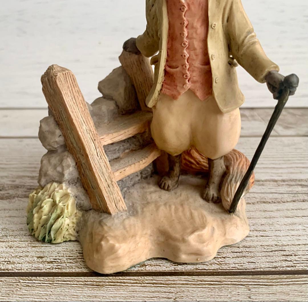 きつねの紳士 置物 ピーターラビット フィギュリン