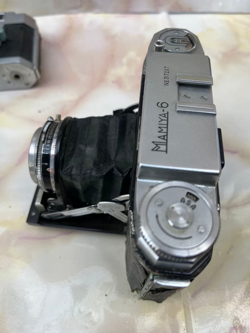 MAMIYA-6 蛇腹カメラなどまとめて5台ジャンク(K36)