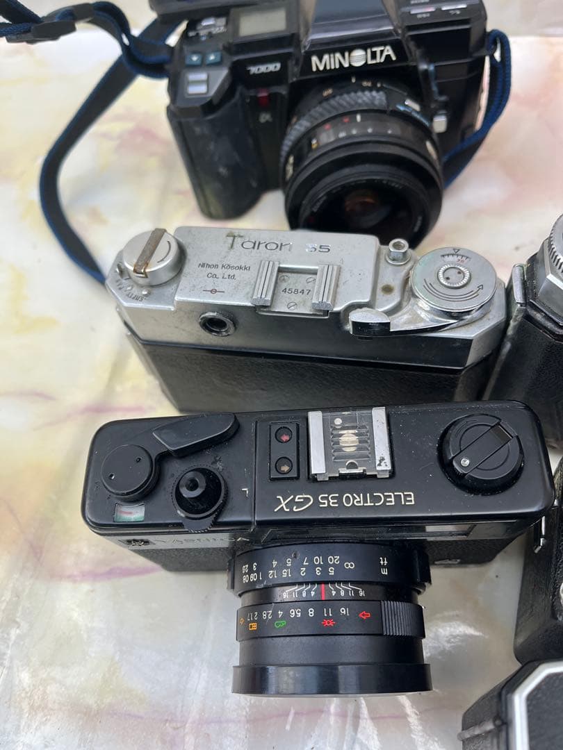 MAMIYA-6 蛇腹カメラなどまとめて5台ジャンク(K36)