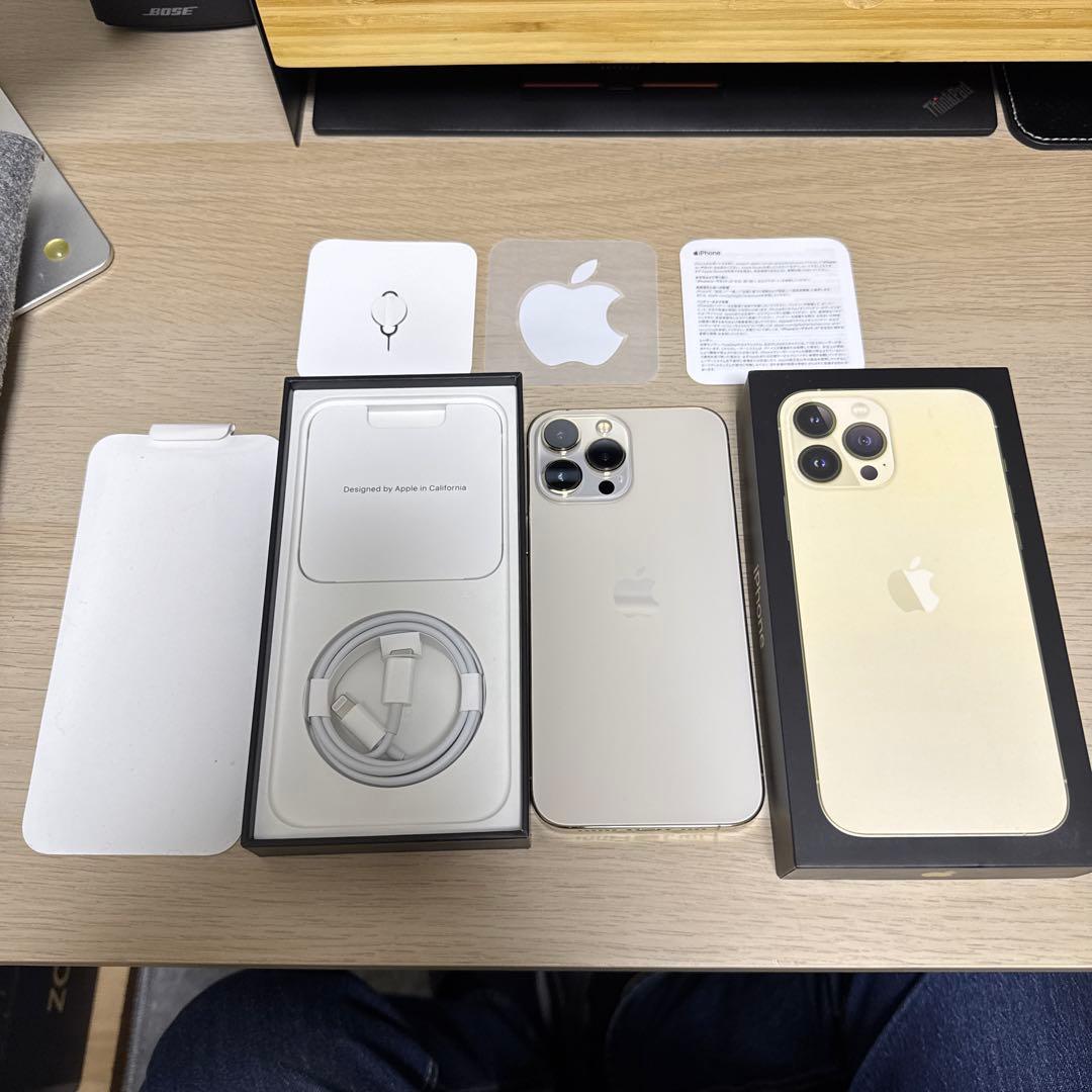 iPhone 13 Pro Max 256GB Gold 美品