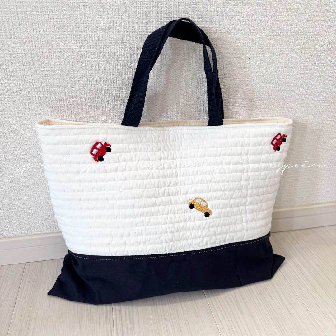 【送料無料】入園入学3点セット/刺繍はたらくくるまと信号機