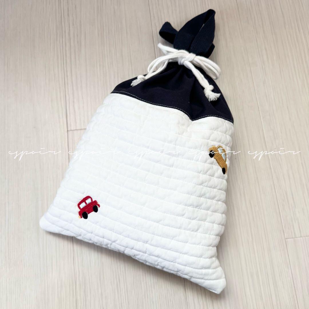 【送料無料】入園入学3点セット/刺繍はたらくくるまと信号機